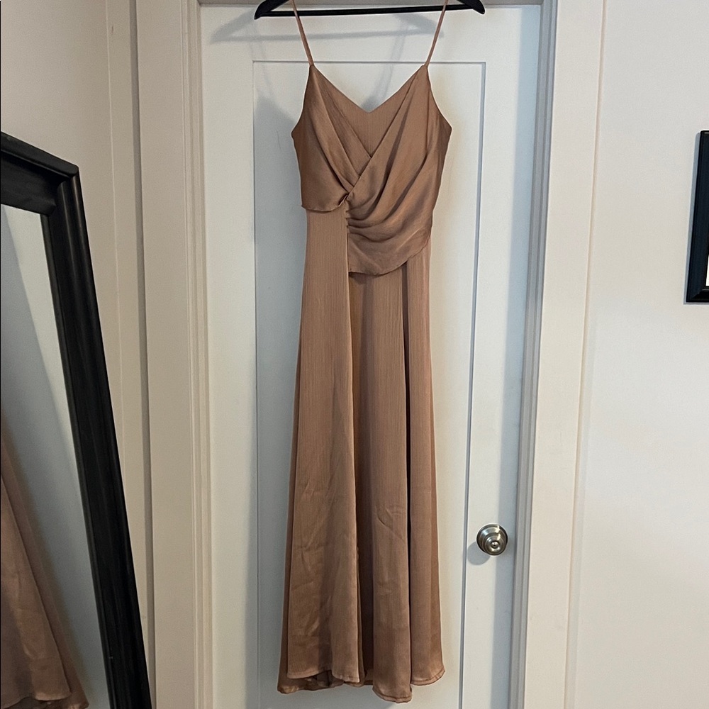 Bronze Maxi Dress